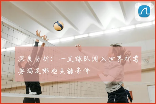 深度分析：一支球队闯入世界杯需要满足哪些关键条件